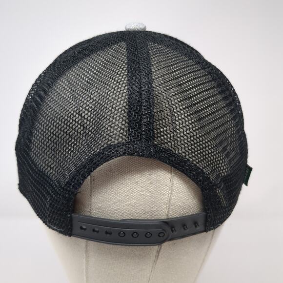 Cultus Lake Oregon Snapback Mesh Back Trucker Hat Gray One Size Legacy - Picture 6 of 10